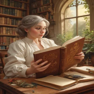 book cartoon image