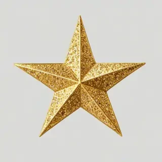 golden star transparent
