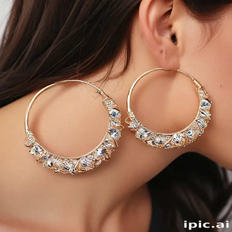 hoop earrings png