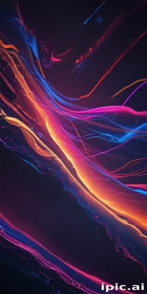 neon wallpaper iphone