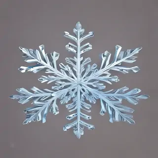 snowflake clipart with transparent background