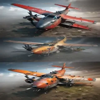 crashed plane png