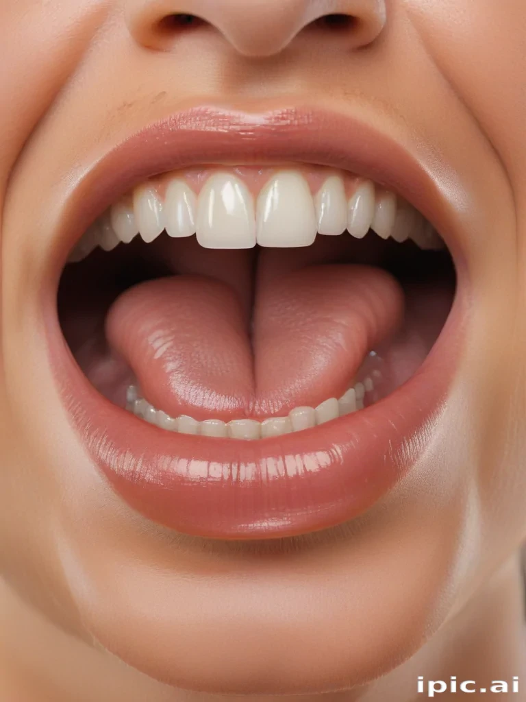 mouth transparent