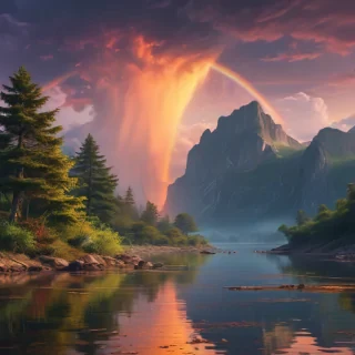 aesthetic wallpapers rainbow