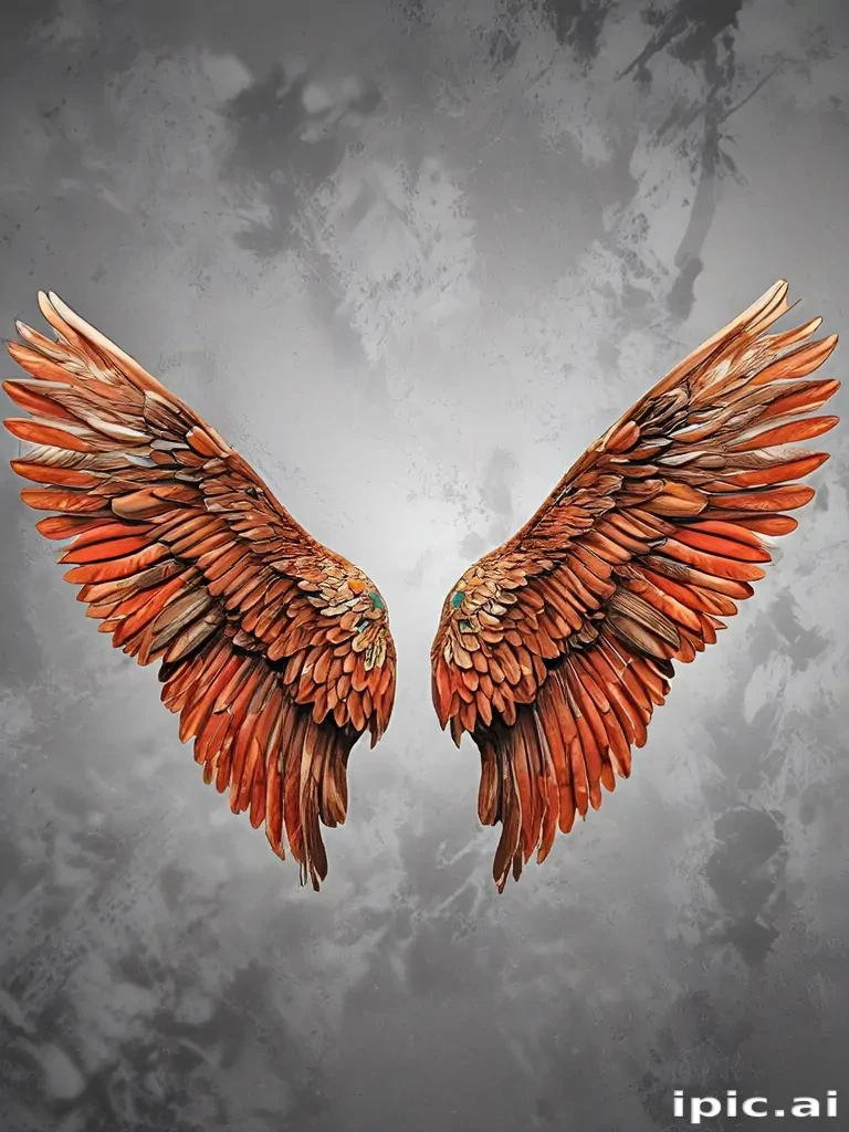 wings with background