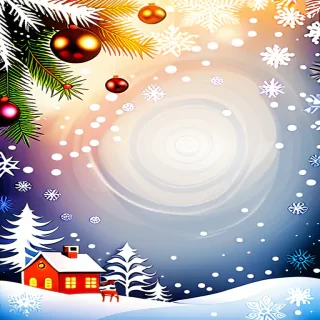 christmas winter background