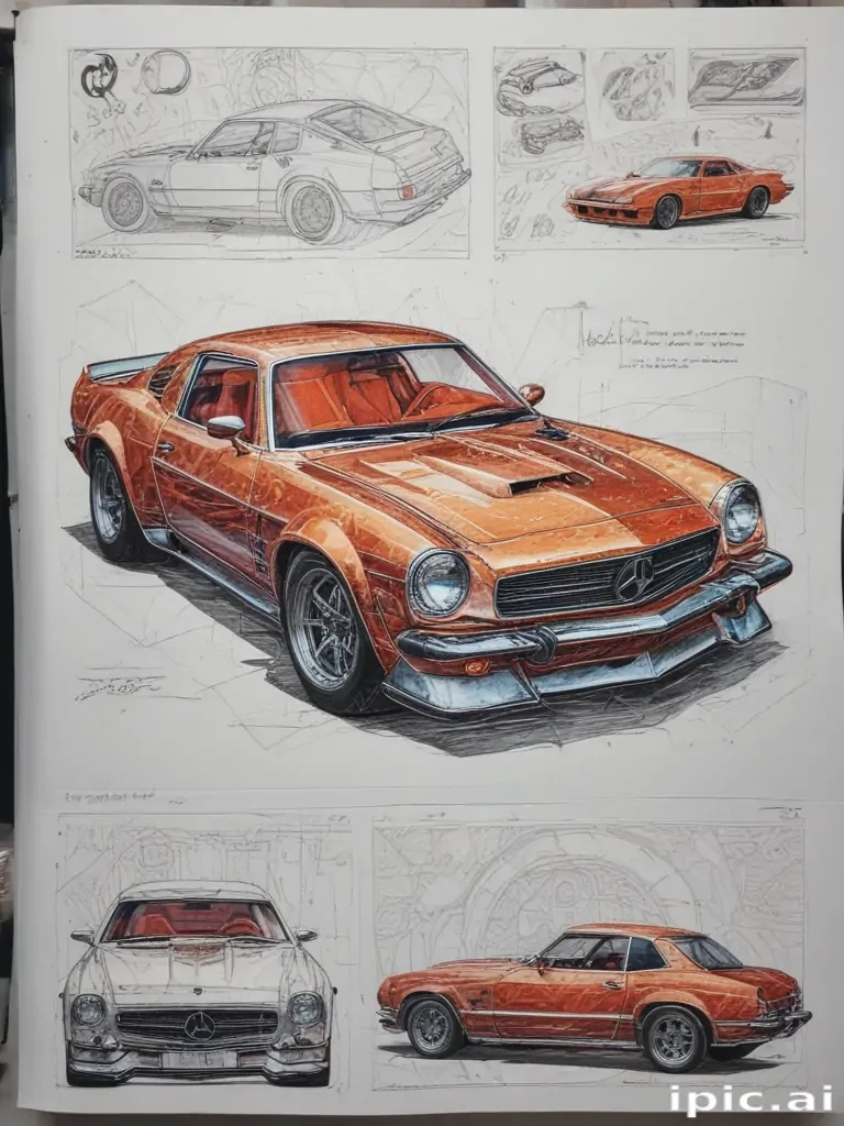 car doodle