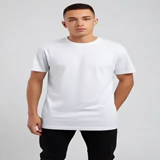 white tee png