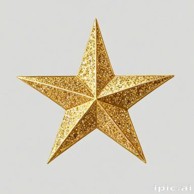 golden star transparent