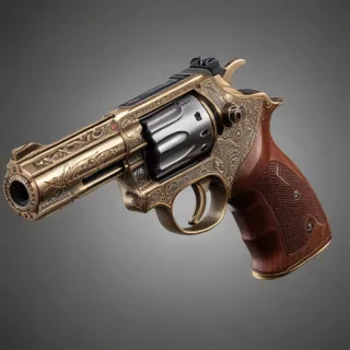 gun no background