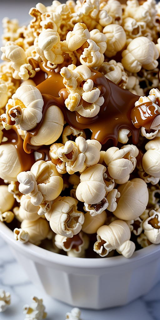 recipe for caramel popcorn without corn syrup