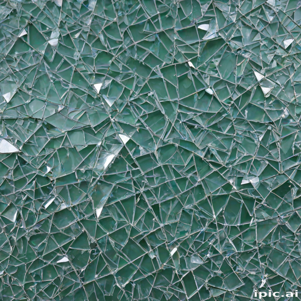 broken glass texture