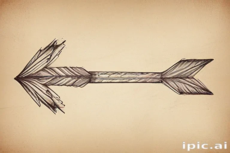 hand drawn arrow
