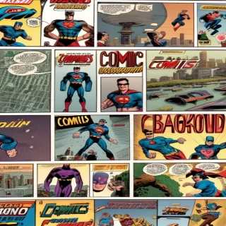 comics background