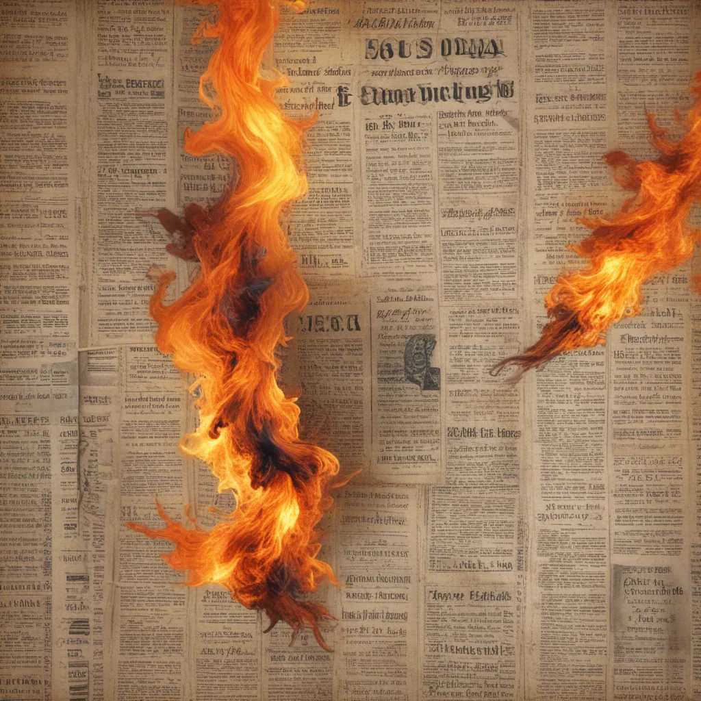 old newspaper background