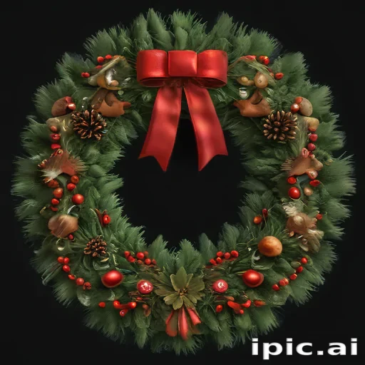 christmas wreath png
