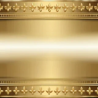 gold border