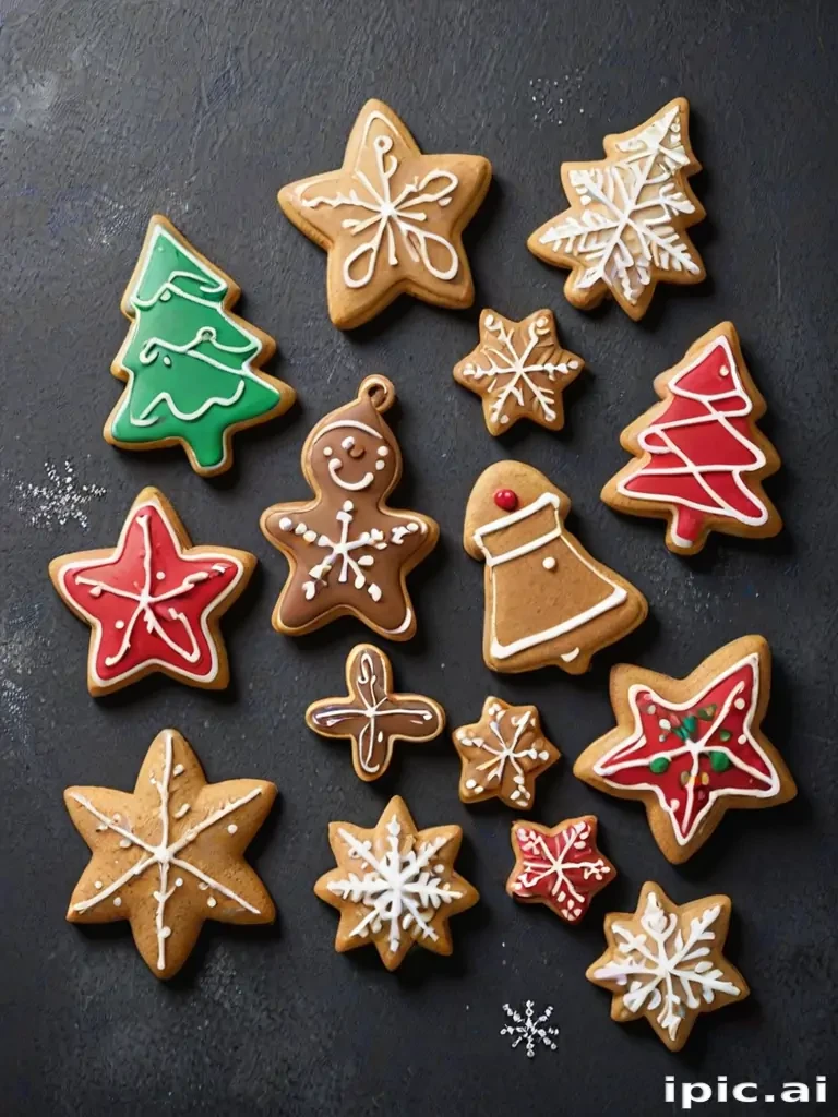 clipart christmas cookies
