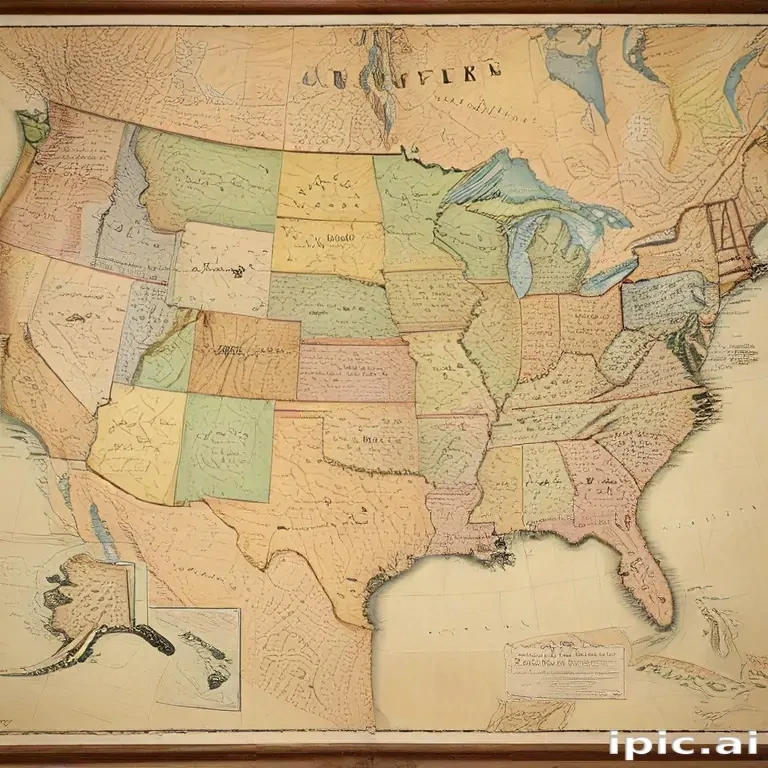 map of the united states