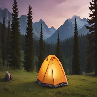 camping background