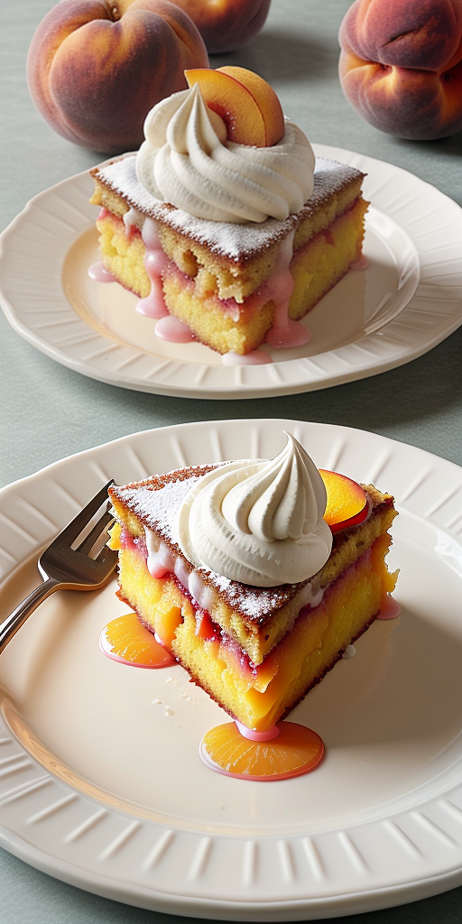 peach cobler with cake mix