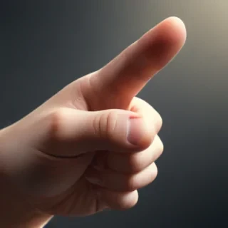 finger pointing at you