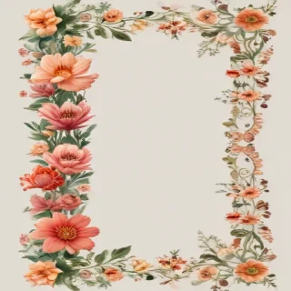 border flower png