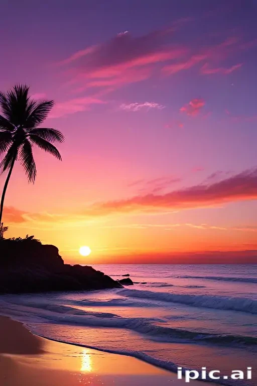 cute sunset wallpaper