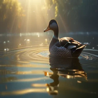 background duck
