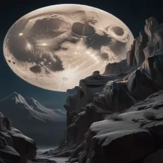 aesthetic moon