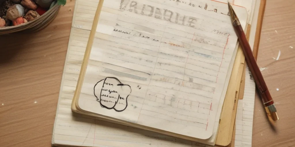 notebook paper image