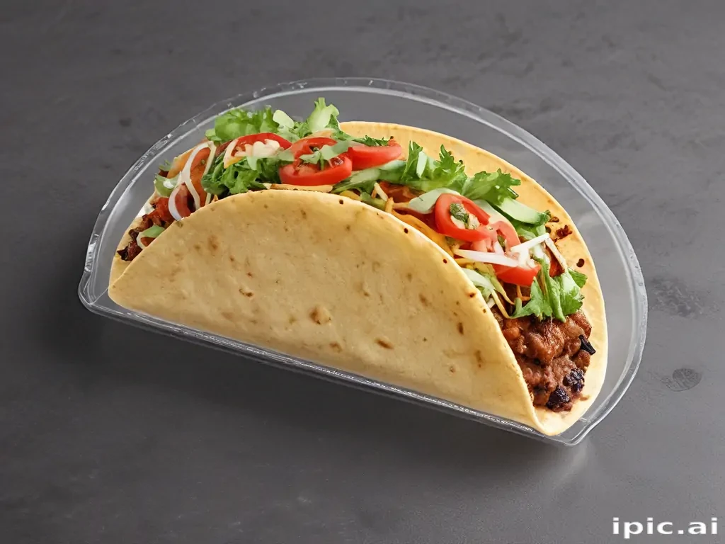 transparent taco