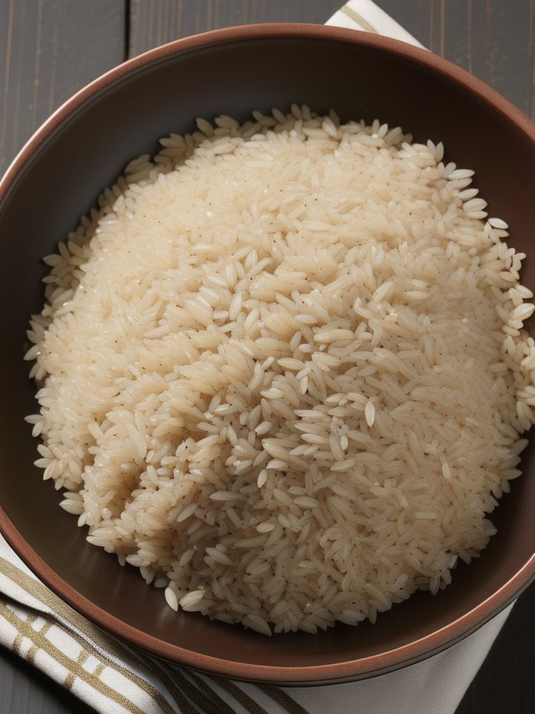alton brown baked brown rice