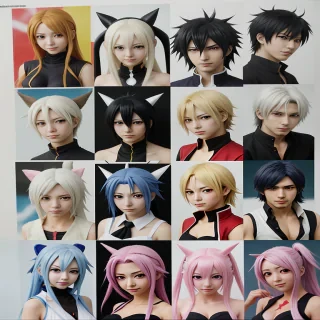 pictures of anime characters