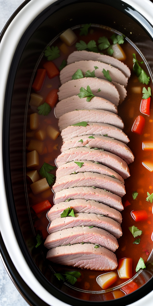 frozen pork tenderloin in crock pot