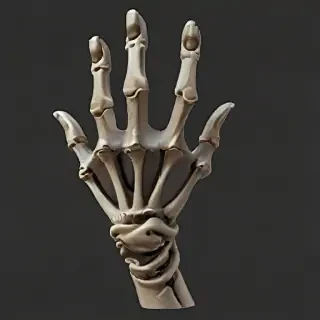 skeleton hand png