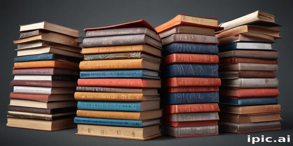 stack of books clipart