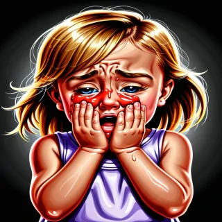 cried clipart