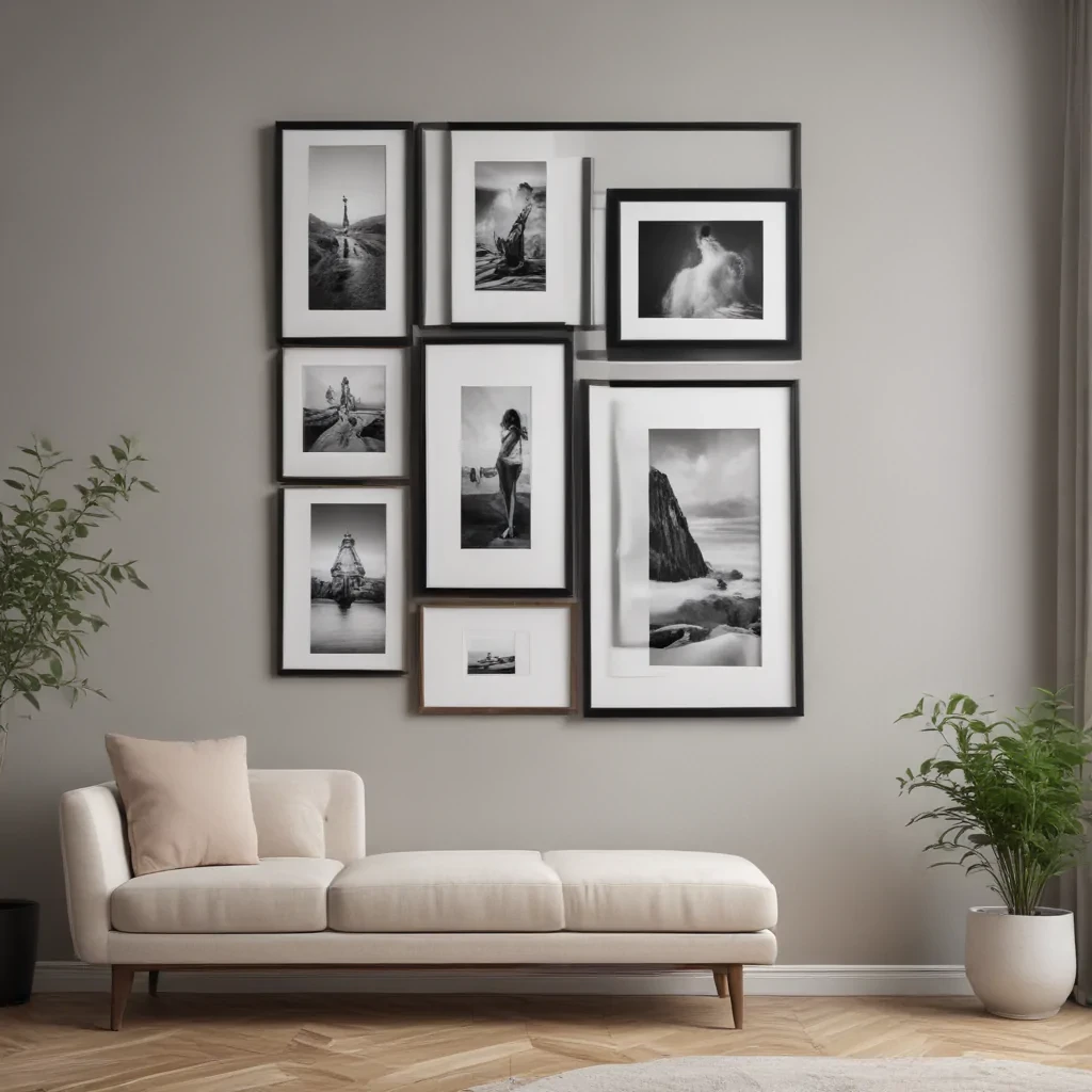 gallery wall mockup