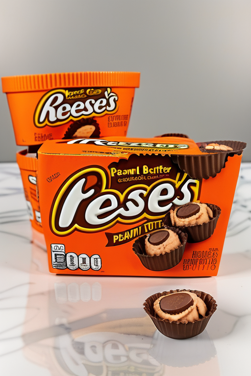 ice cream reese's peanut butter cups