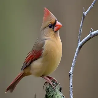 female cardinal