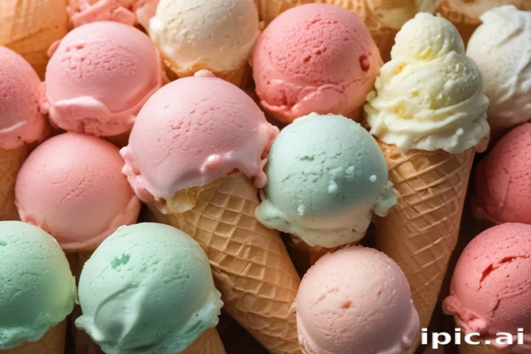 ice cream background