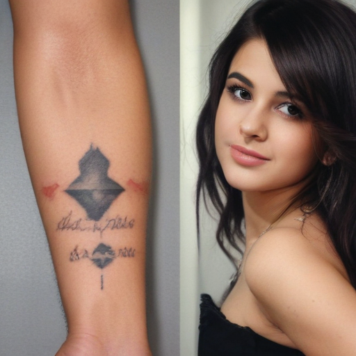 selena gomez and justin bieber tattoo