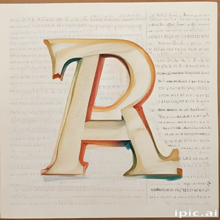 letters as images