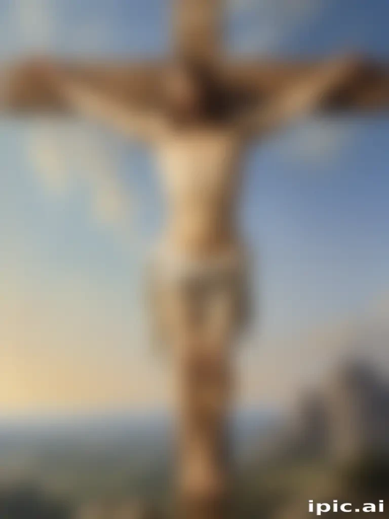 pics of jesus on the cross