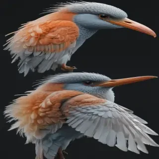 birds transparent