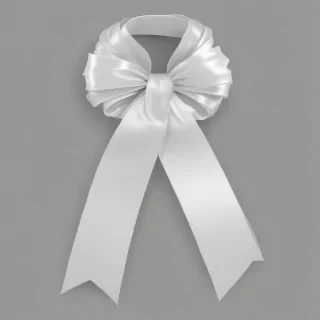 white ribbon png