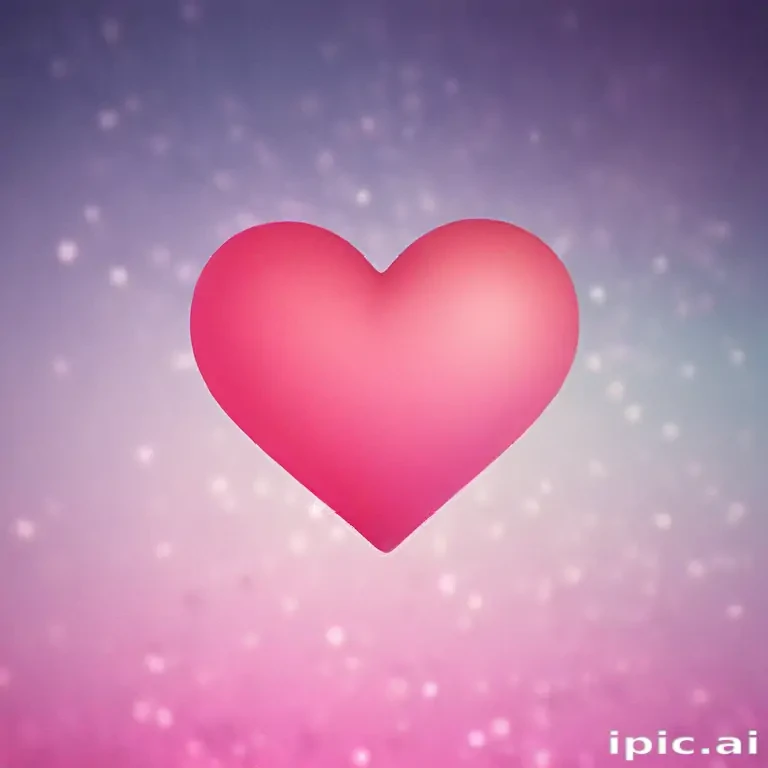 blurry heart wallpaper
