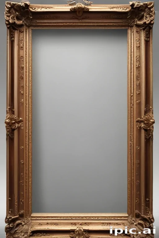 transparent photo frame