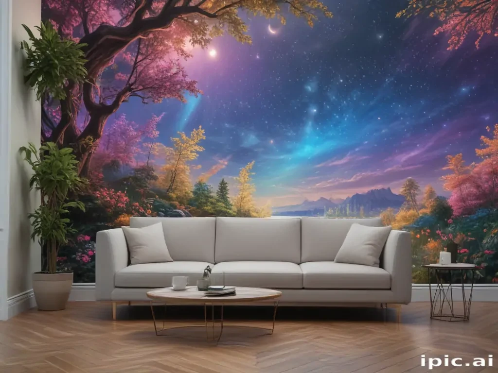 holographic wallpaper